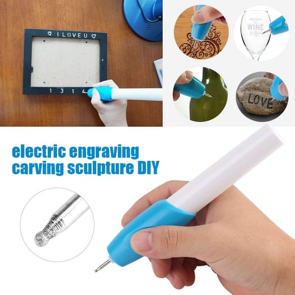 Elektrisk graveringspenn, DIY smykkefremstillingsverktøy, Mini bærbar E