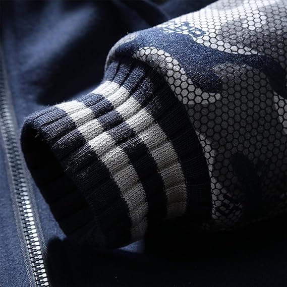 Herr Pullover Termisk Sherpafodrad Jumperjacka Vintertränings Fleece Huvtröja Full Zip Ull Varm Tjock Ytterkläder