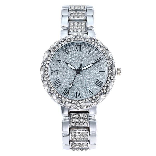 Romansk Mønstret Mode Diamant Gypsophila Dameur Kvinders Ur