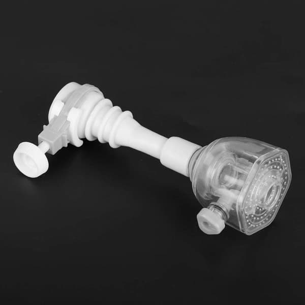 1 stk (13cm - Grå) Kjøkkenkranforlenger Kjøkkenkranhode 360 S