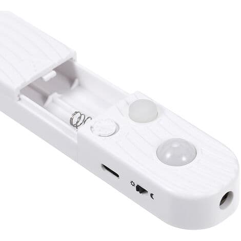 DC5-6V Infrarød Menneskekroppssensor / Lyskontroll Skaplysstripe Batteri / USB-lading