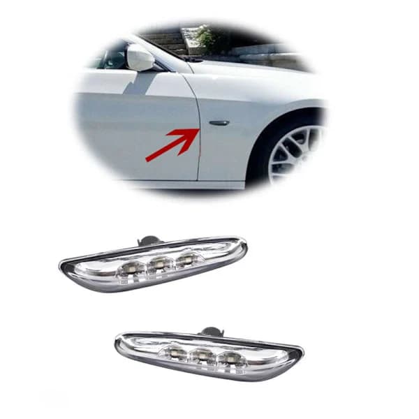 LED-blinklys for biler, sidemarkeringslys for E82 E88 E60 E61 E90 E91 E92 E93
