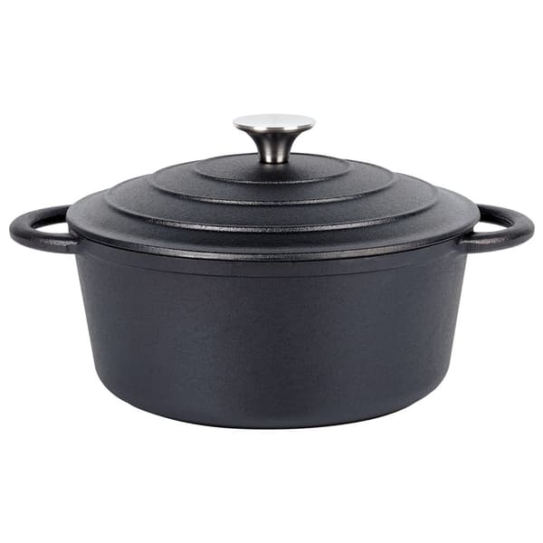 Støbejernsgryde med låg, 22 cm, 2,6 L Kapacitet 1283