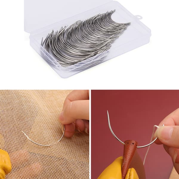 [LD] Leather Needle Set Upholstery Needle Curved Sewing Needle Saddle Needle