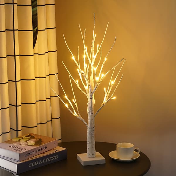 Birch Tree Light, 60cm 24 LED, Battery Operated, Party Decoration, Home Decor