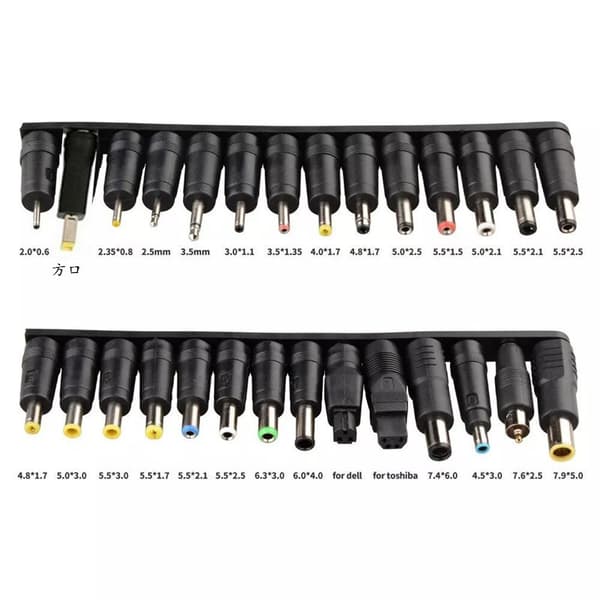 19V4.74A 19V3.42A Universal bærbar strømadapterlader Europeisk standardplugg 28 pinner