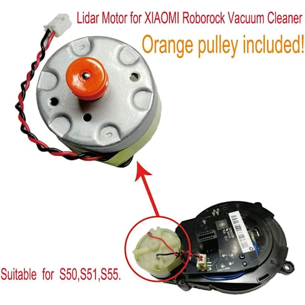 Laser Distance Sensor LDS Lidar Motor til Xiaomi Roborock S50/S51