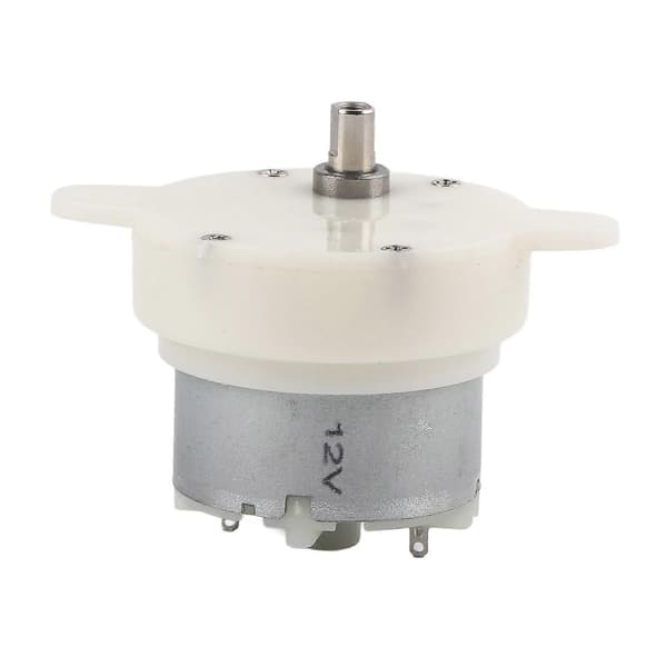 12V Slow Speed Small Gear Motor Gearbox with Terminal Silent Gear Rotation