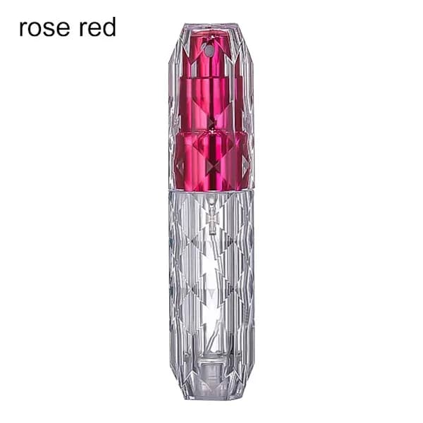 Perfume Bottle Refillable Bottles ROSE RED rose red