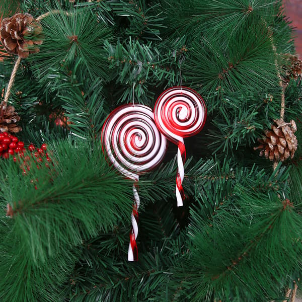 ##/4 Pcs Lollipop Christmas Tree Ornaments, Christmas Decorations##/