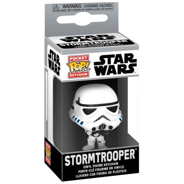 Star Wars Stormtrooper Pocket POP-nøglering, samlerfigur