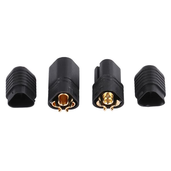 MT60 Stik Tre Hullers Stik Sort Han & Hun ESC til Motor Del RC Tilbehørsdel