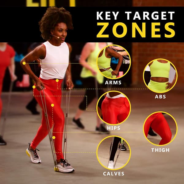 Walk at Home Resistance Bands 7 Rings Adjustable Resistance Bands for Workout Home Workout Walking Exercise Exercise Bands