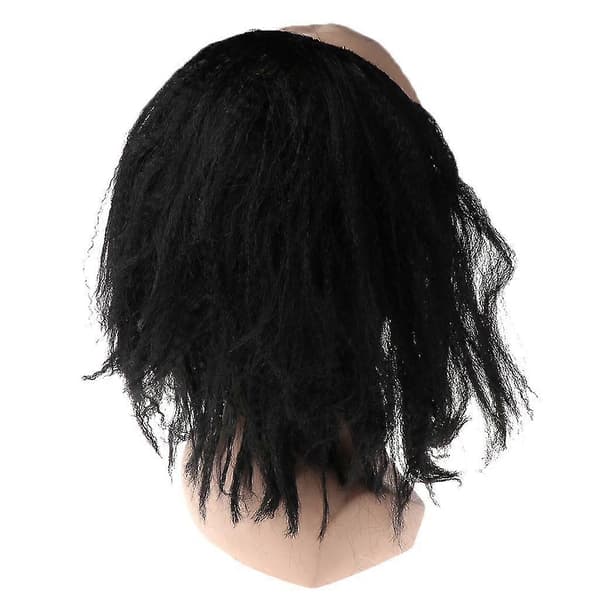 Rolig Cosplay-peruk för Halloween-kostymfest - Svart