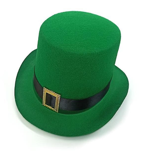 St Patrick's Day Leprechaun Hat med metallspenne