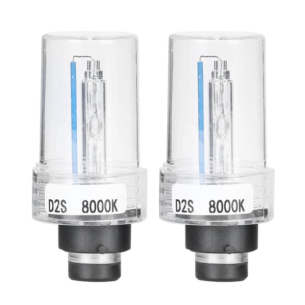 2 stk D2S 8000K 12V 35W Xenonpærer til forlygter Biltilbehør