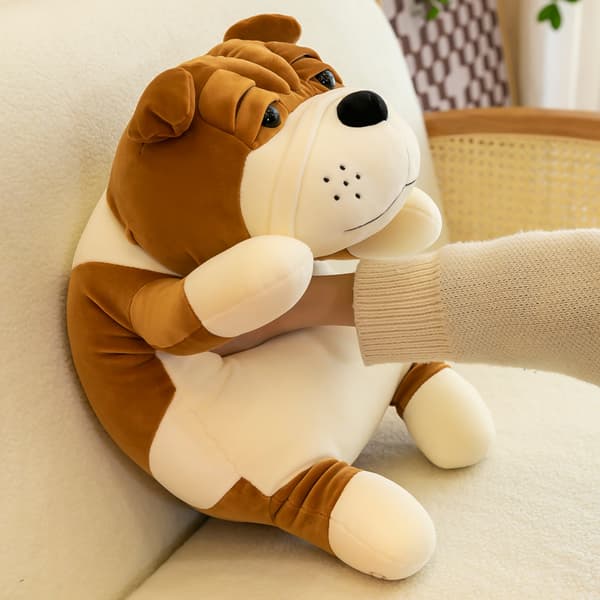 45CM Shar Pei Docka Plyschleksak Söt Sovkudde Ben Ben Tygdocka Stor Sängdocka Present