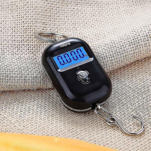 25 kg x 5 g digitaalinen riippuvaaka mini elektroninen matkatavaravaaka
