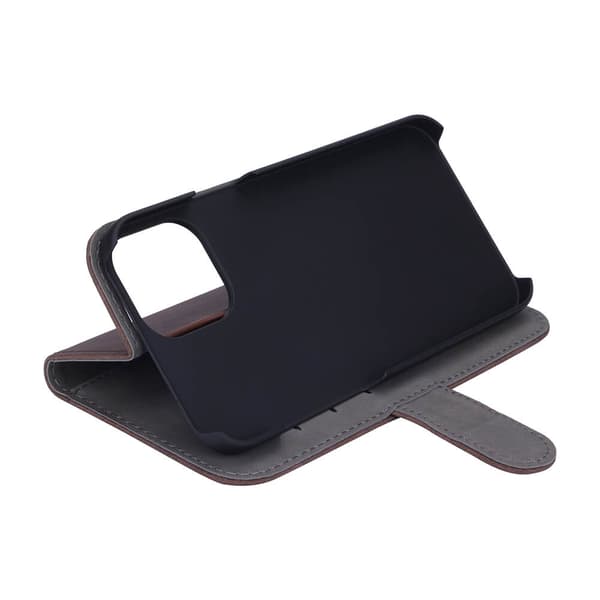 GEAR iPhone 12 Pro Max Fodral Nubuck Läder Brun PU-läder Brun PU skinn
