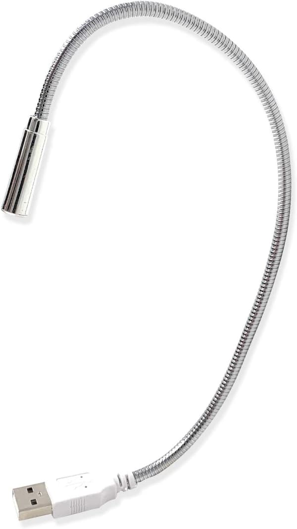 USB-nattlampe for bruk med bærbar PC eller datamaskin 36 cm lang