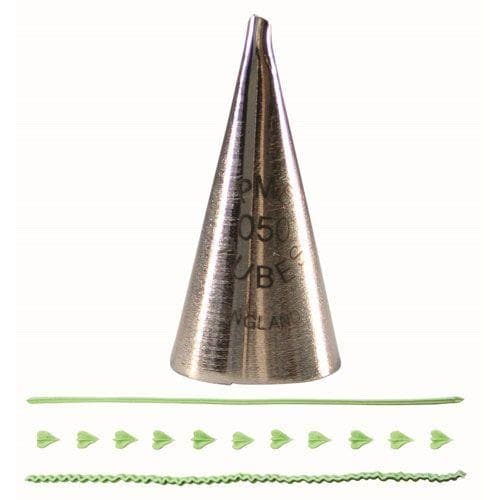 PME Supatube No. 50 Liten Bladtyll Tyll Leaf Small Silver Rostfritt stål silver