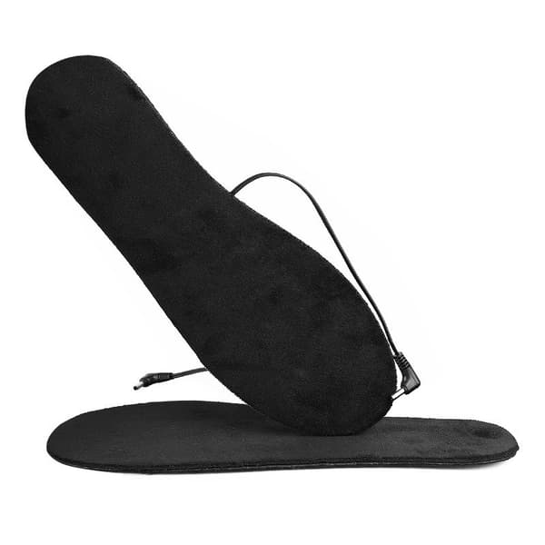 Size 41-46, Black, One Size Heated Insole Foot Warmer USB Electric