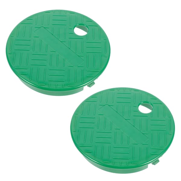 Ersättningslock för sprinklerbox, för bevattningssystem utomhus, trädgård, 6-pack