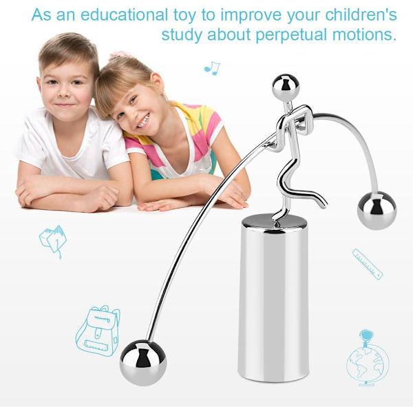 Mini Newton's Cradle Balance Ball Physics Classic Science Game Desk