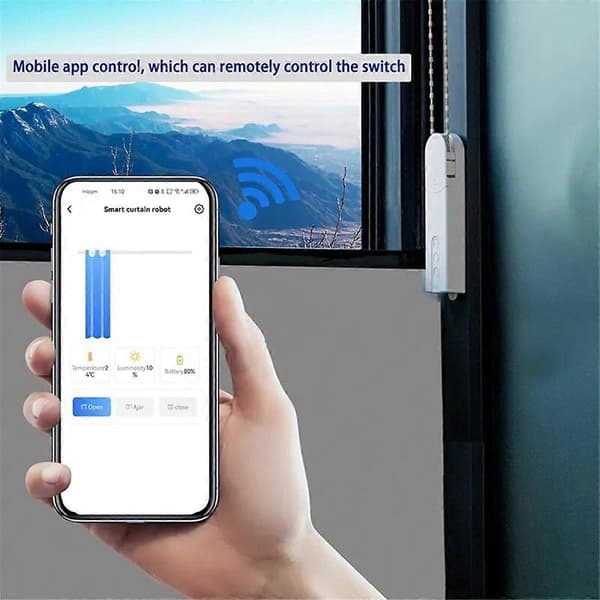 Tuya Smart Blind Motor Wifi Automatic Electric Roller Blind
