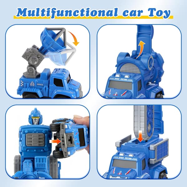 Transformerende robotlekesett 4