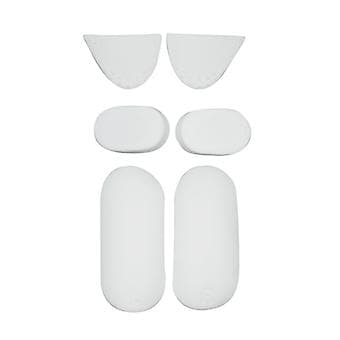 Protective Silicone Pad Cover for PS VR 2 Handle Sleeves Controller Skin Grip (White)