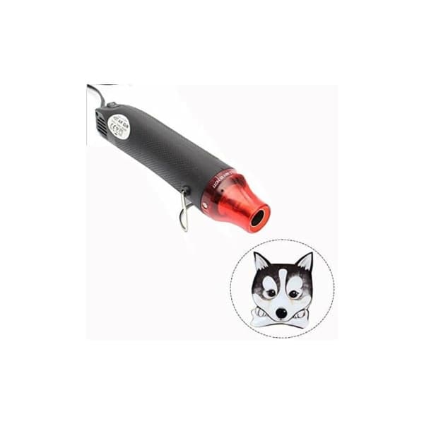 Mini värmepistol DIY termisk platta viktig för DIY gummistämpel konvext pulver