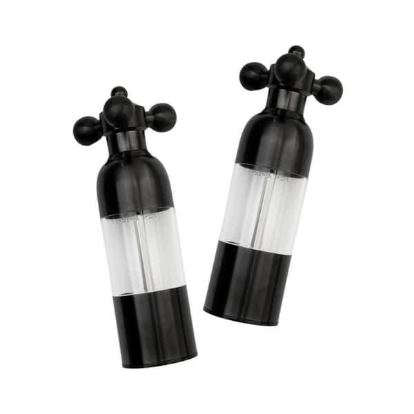 Axia Salt and Pepper Mill 2-pack Vargen & Thor Svart black