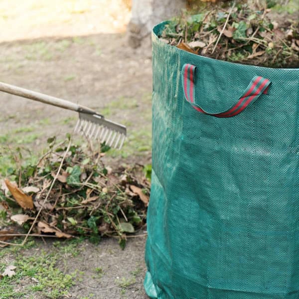 Reusable Garden Leaf Bag, Garden Bag Waste Container Grass Container Landscape Pool Leaf Collector, 272 Liters