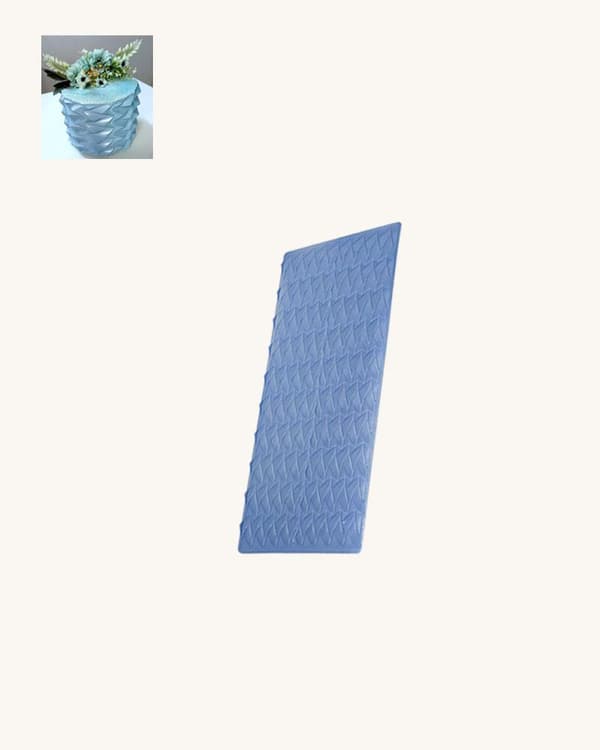 Pralinform Tårtstencil Origami Sheet - Porto Formas 867 Transparent transparent
