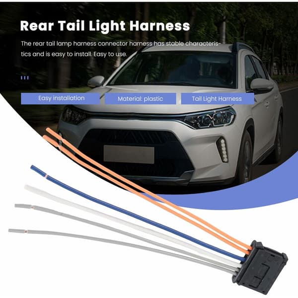 Taillight Wiring Loom for 1007 206 207 307 C2 C3 C4 C5 1606248780