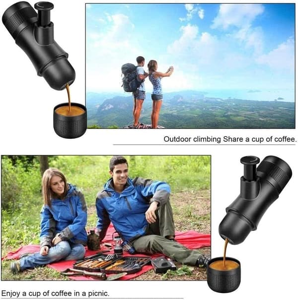 Portable Coffee Machine Hand-Pressed Espresso Extraction For Ground Coffee