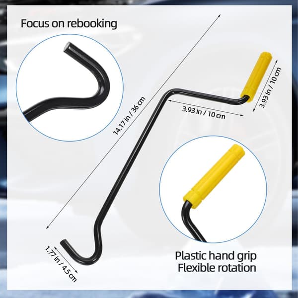 Jack Handle Replacement Trailer Jack Handle Wrenches Car Accessories Scissor Jack Crank Handle Hand Crank Spare Parts Tools