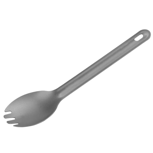 Lightweight Durable Titanium Spork Spoon Metal Cutlery Set for Outdoor Camping (Titanium Spoon Fork)