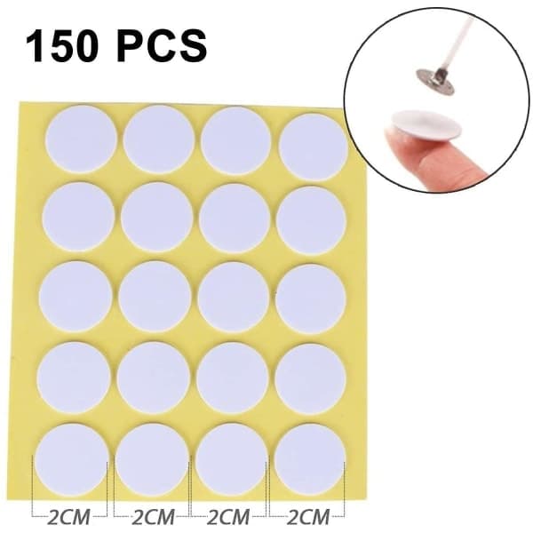 Piao Camelize -kynttilänsydämet 100 kpl, mukana tarrapohjat ja sydänlankapidike kynttilöiden valmistukseen, DIY-kynttilät 15 cm