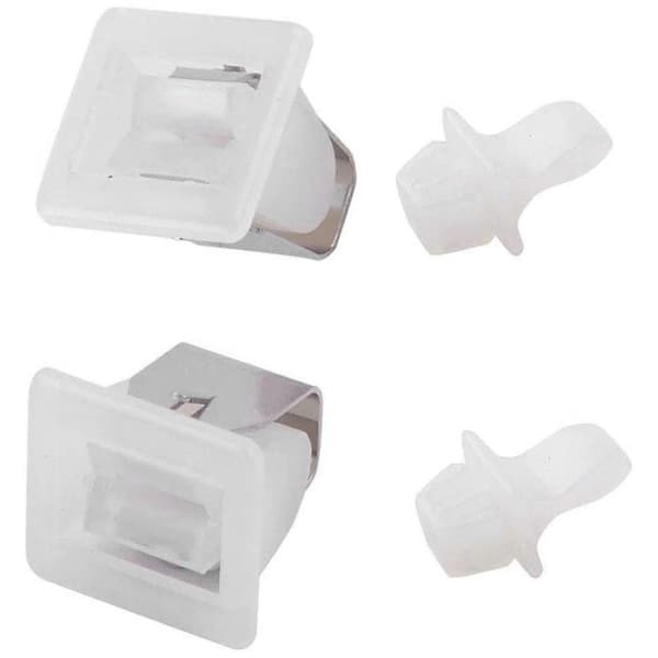 4 Pieces Suitable For 306436 279570 Dryer Door Latch Kit, Suitable For Clothes Dryer
