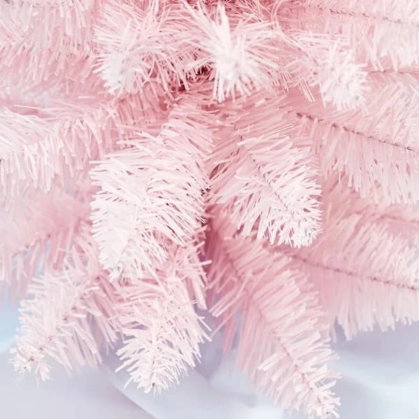 60 cm Rosa julgran Pvc Party Högtid Hem Display Ornament