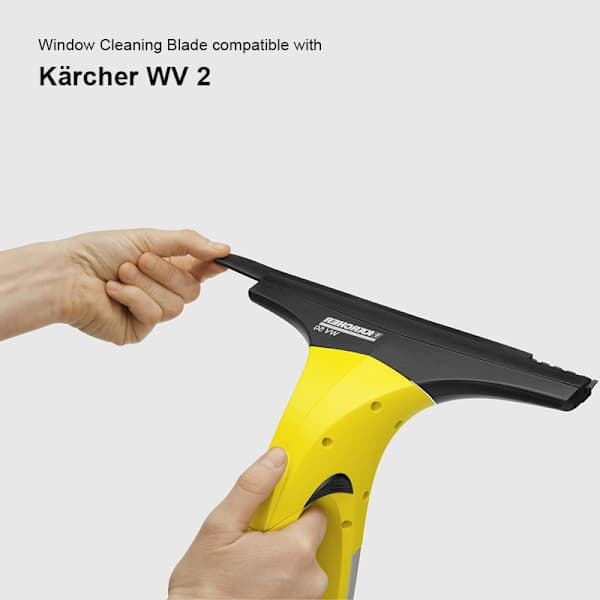 Gumminal til Kärcher WV 2 vindusvasker 25 cm 2-pakning-FY-
