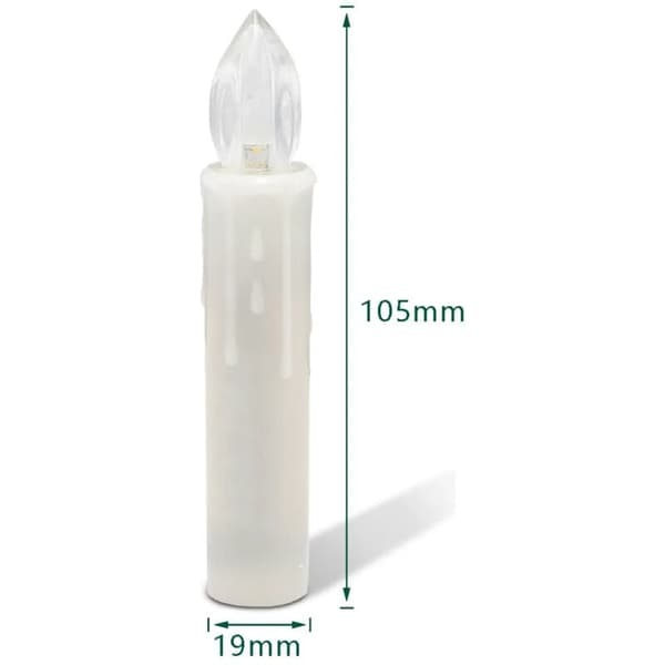 LED Christmas Tree Lights Wireless Christmas Lights Warm White + RGB with Batteries 30pcs