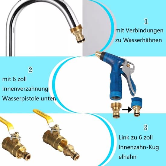 2 stk. kranadaptere - Hageslangekoblinger - Universelle krankoblinger - 22/24 mm kobbernipler - Passer til blandebatterier - Slangeadaptere