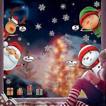 Window Decorations Christmas, Window Decals Christmas for Glass