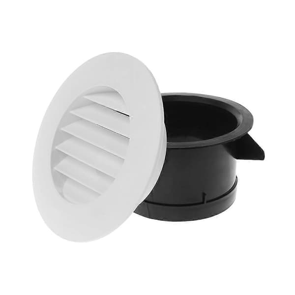 Luftventil Avtrekksventil Gitter Rund Diffusor Kanal Ventilasjon Lokk 100mm Utskåret fancy Carved fancy