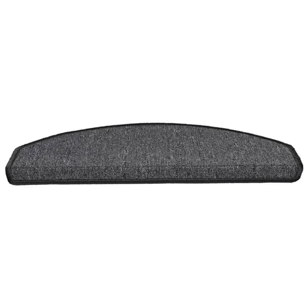 vidaXL Stair Mats 10 pcs 65x28 cm Anthracite Antracit 2850