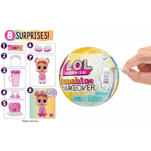 L.O.L. Surprise Sunshine Makeover Doll
