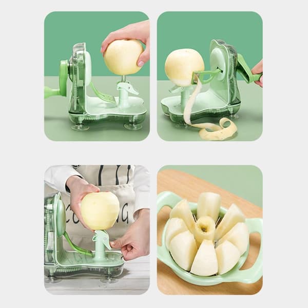 Manual Fruit Peeler & Slicer - Fast Apple & Pear Peeler 686